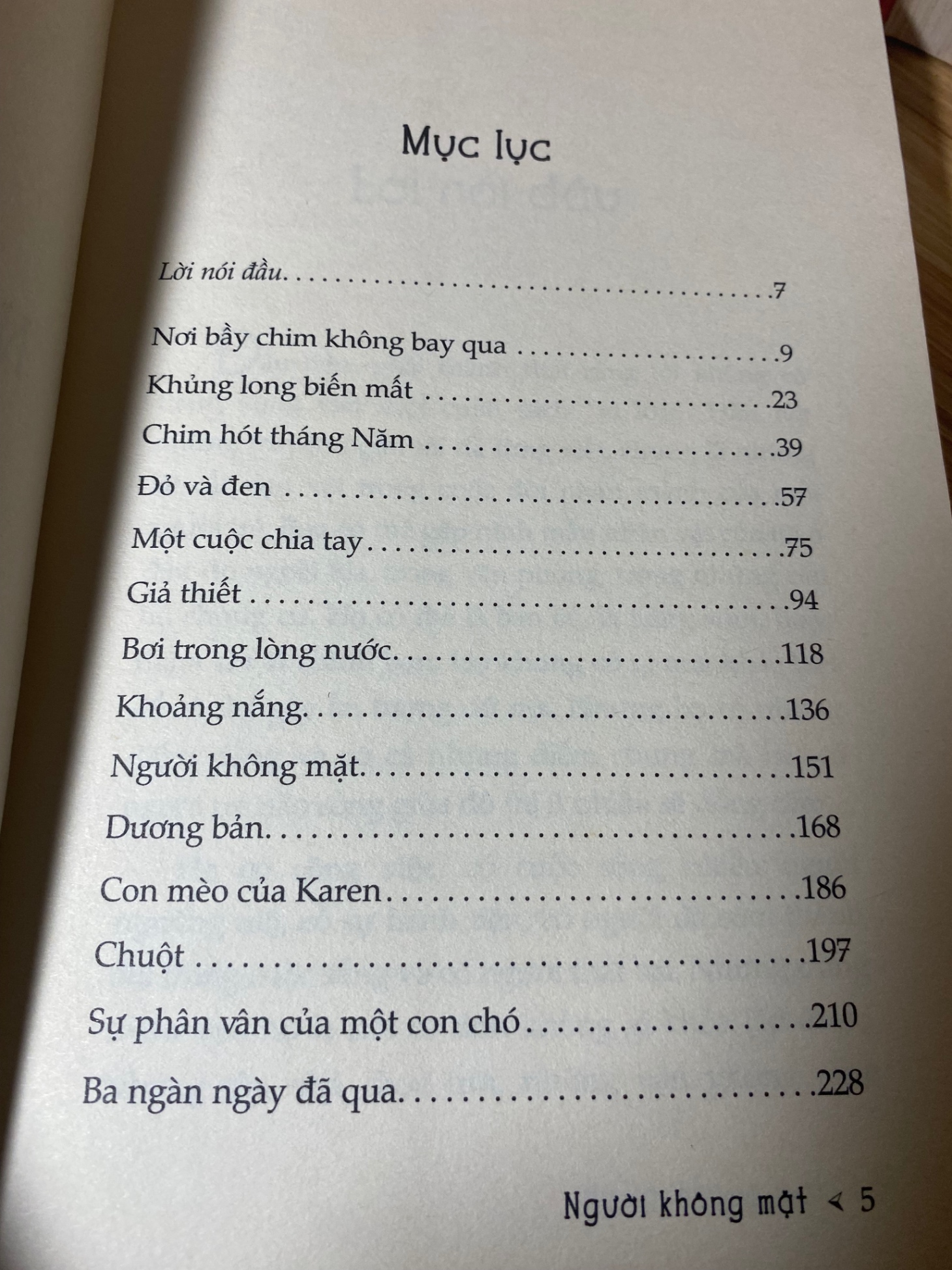 Người Không Mặt - Tác giả Yến Linh- Tập truyện ngắn