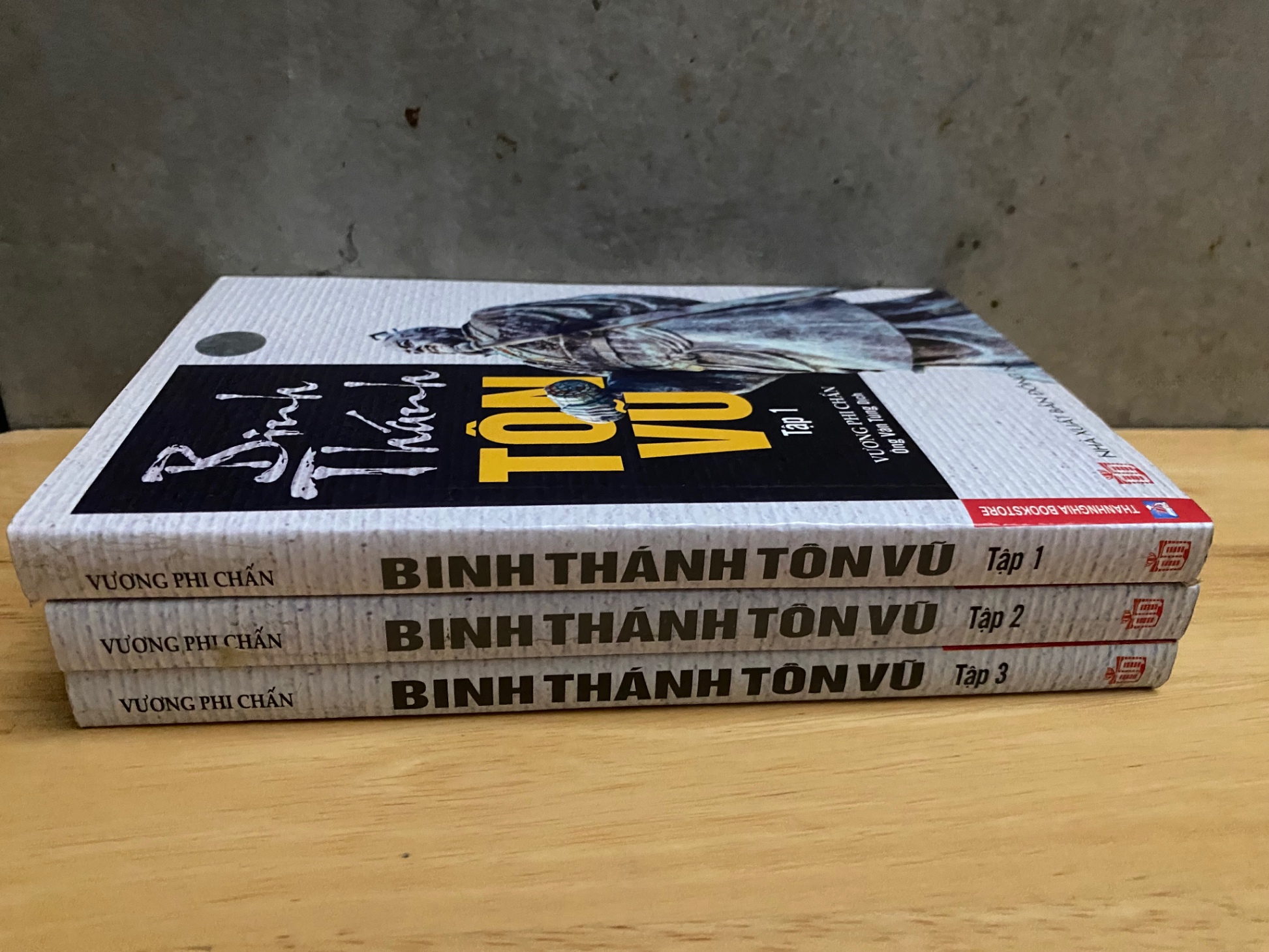 Binh Thánh Tôn Vũ (bộ 3 tập) - Tác giả Vương Phi Chấn- Ông Văn Tùng dịch - Sách lưu kho chưa qua sử dụng