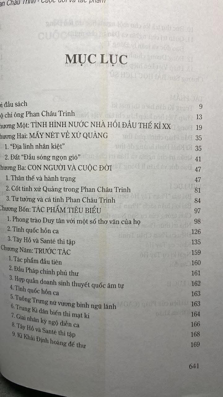 Phan Châu Trinh cuộc đời và tác phẩm -Tác giả Nguyễn Quyết Thắng -NXB Văn Học 2006 -Bìa mềm tay gập,khổ 14,5x20,5cm,642 trang