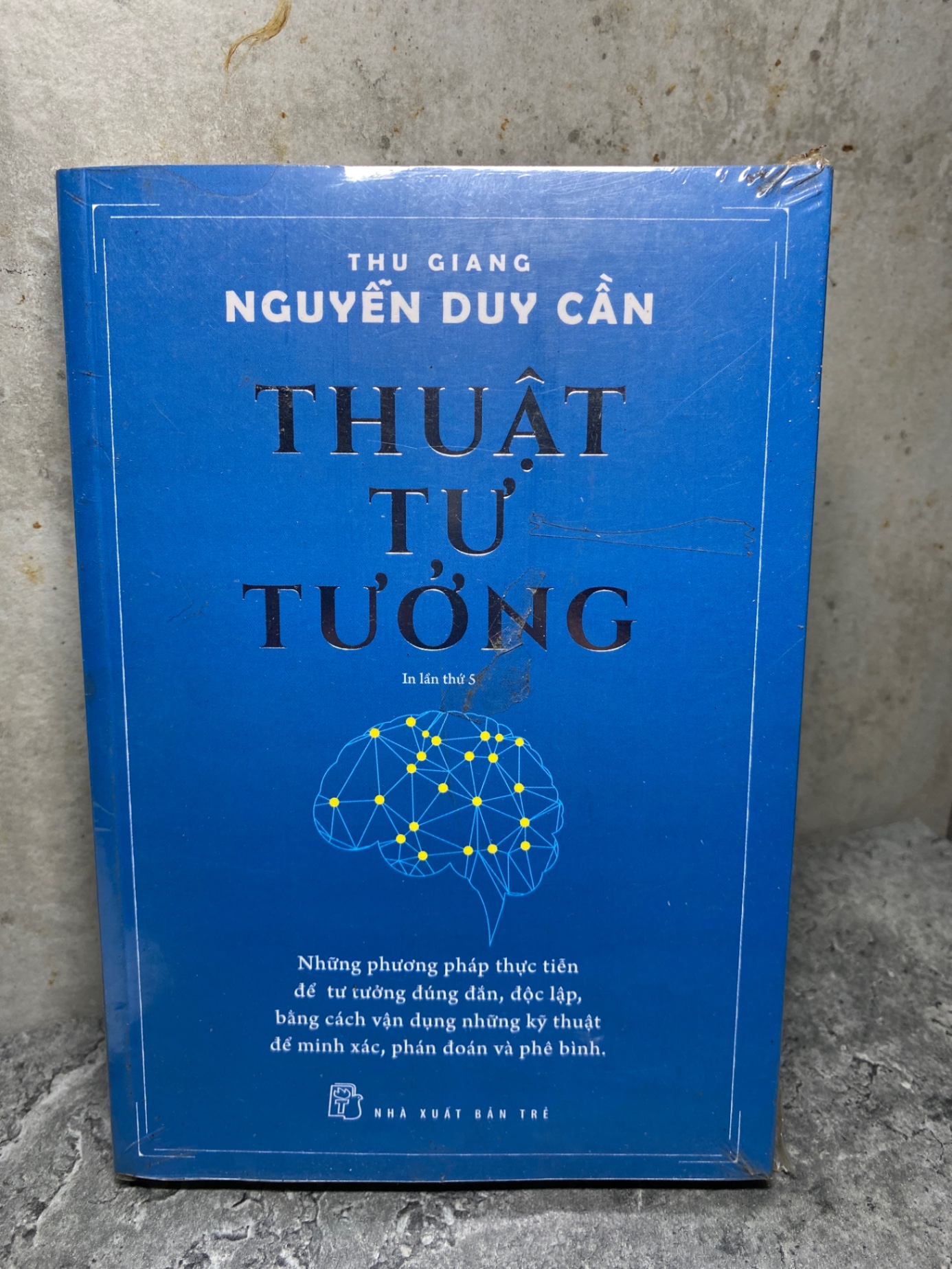 Thuật Tư Tưởng- Tác giả Thu Giang Nguyễn Duy Cần- NXB Trẻ- Sách còn seal có ố nhẹ cạnh