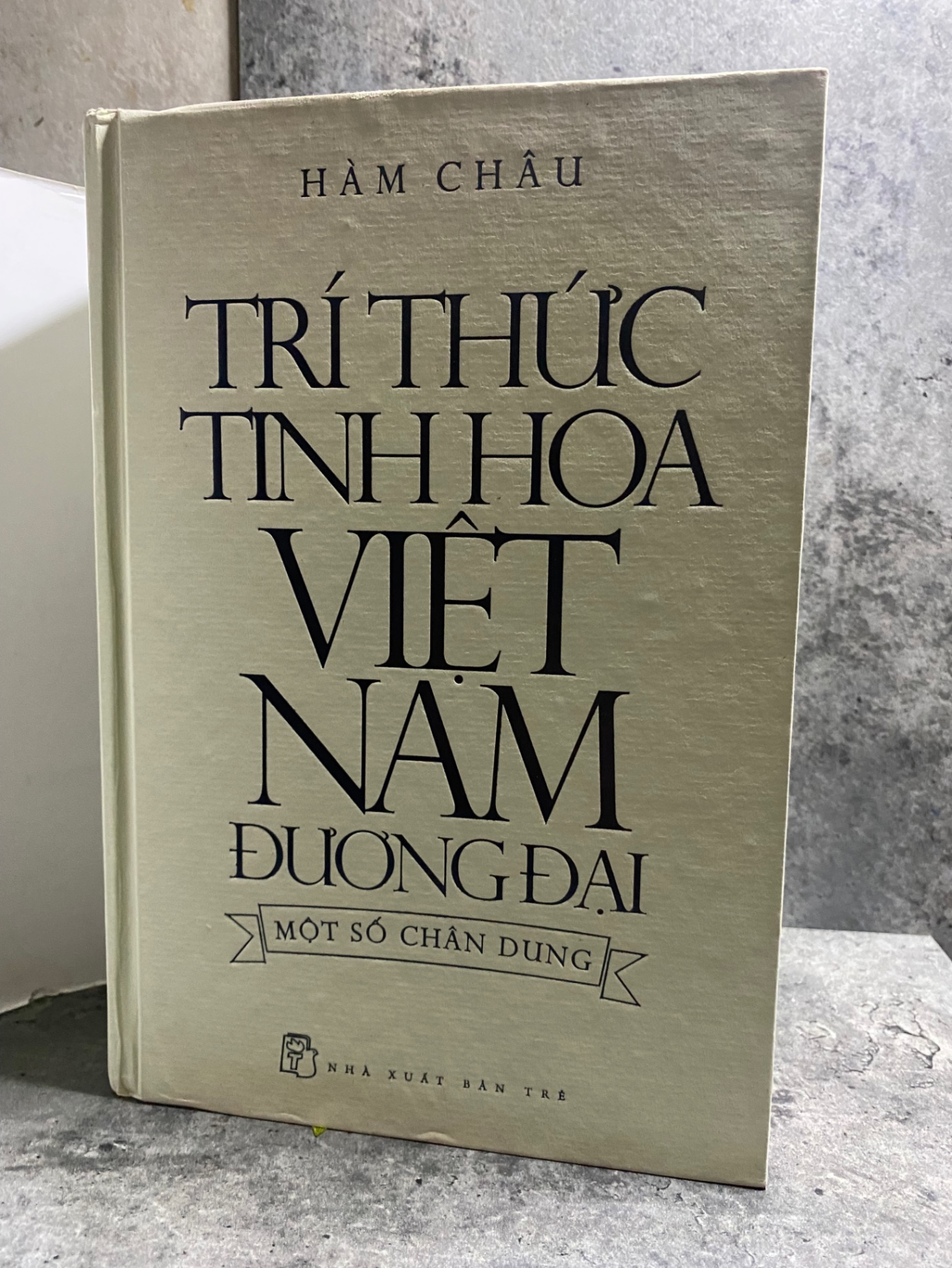 Tri Thức Tinh Hoa Việt Nam Đương Đại (bìa cứng có áo)- Tác giả Hàm Châu-NXB Trẻ 2014- Sách lưu kho chưa qua sd,giấy xốp có ố