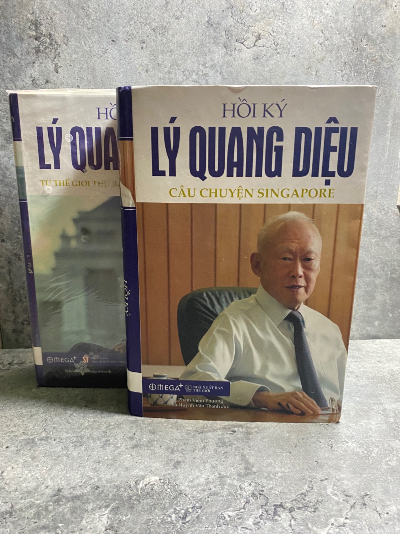 Hồi Ký Lý Quang Diệu (bộ 2 tập bìa cứng)- NXB Thế Giới,Omega+ phát hành 2017