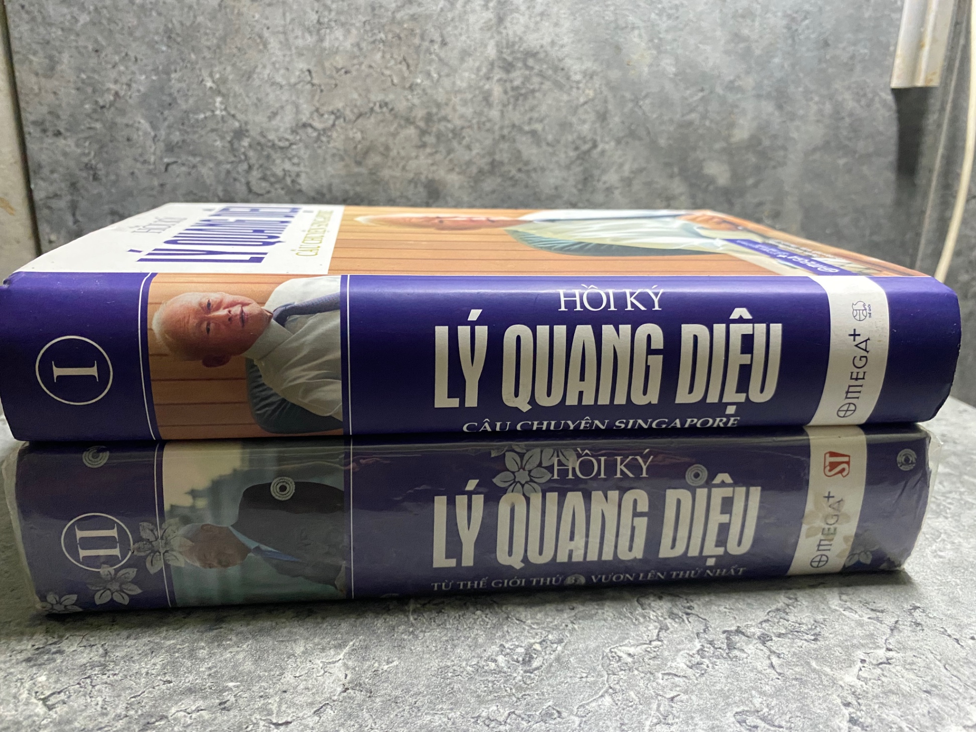 Hồi Ký Lý Quang Diệu (bộ 2 tập bìa cứng)- NXB Thế Giới,Omega+ phát hành 2017