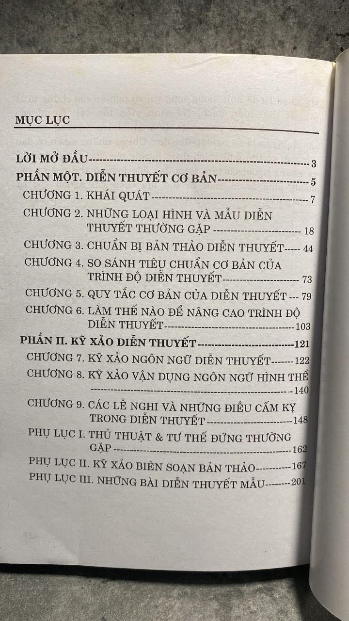 Diễn Thuyết Trước Công Chúng -Tác giả Phong Liễu -NXB Thanh Hoá 2007-Sách lưu kho có ố nhẹ