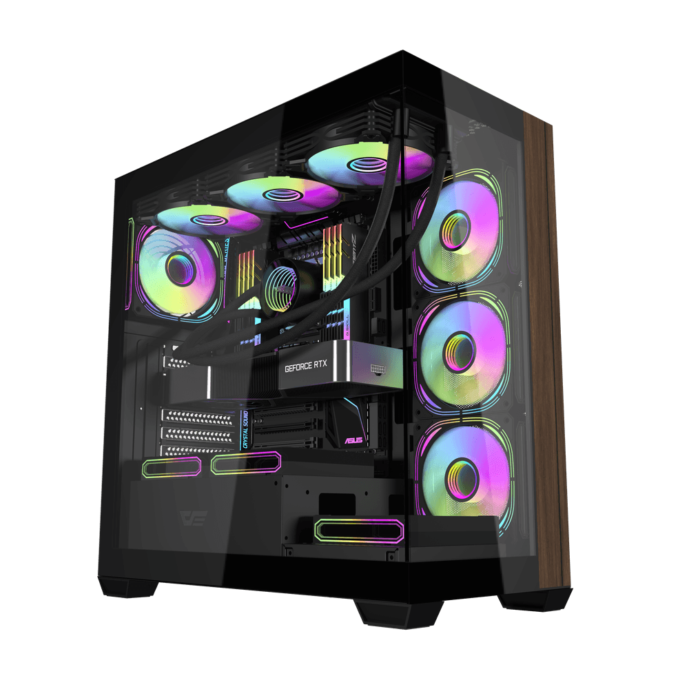 CASE DARKFLASH DS900W BLACK