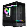 Vỏ Case Magic Neon Ultimate (Chưa kèm Fan) M-ATX, AIO 240, Kính Cong Màu Đen