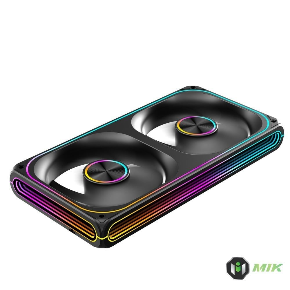 Fan case MIK H240 ARGB Màu Đen Gió Ngược Bảo Hành 12 Tháng