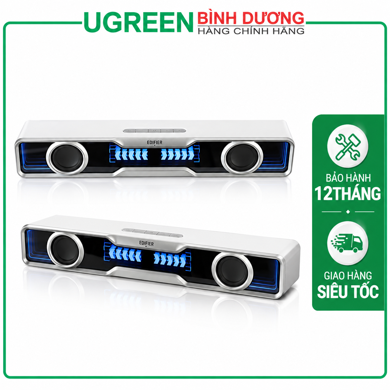 Loa máy tính EDIFIER QS30 Bluetooth 5.4 màu trắng