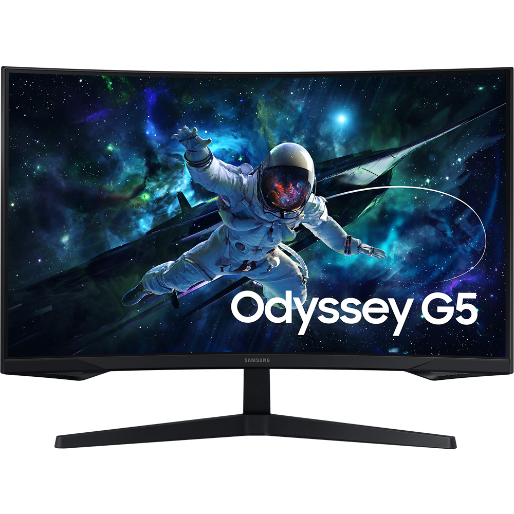 Màn Hình Cong Gaming SAMSUNG Odyssey G5 G55C LS32CG552EEXXV 32 inch - 2K - VA - 165Hz - 1ms - FreeSync - HDR10 - Curved ( HDMI-DP ) Bảo Hành 24 Tháng