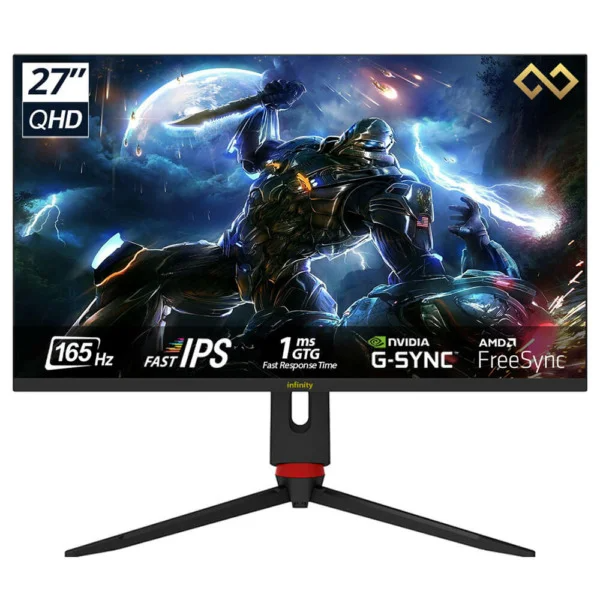 Màn Hình Phẳng Gaming Infinity Fast Ultra 27 inch - IPS - 2K - 165Hz - 1ms ( HDMI-DP ) Chân Nâng Hạ Bảo Hành 24 Tháng