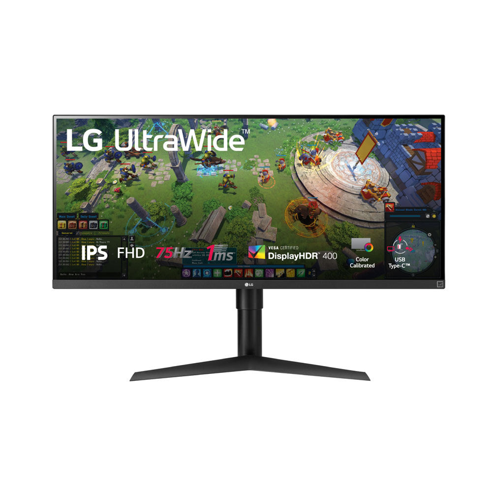 Màn Hình Phẳng LG 34WP65G-B UltraWide 34 inch - IPS - FHD - 75Hz - 1ms USB TypeC ( HDMI-DP-TYPE C ) Bảo Hành 24 Tháng