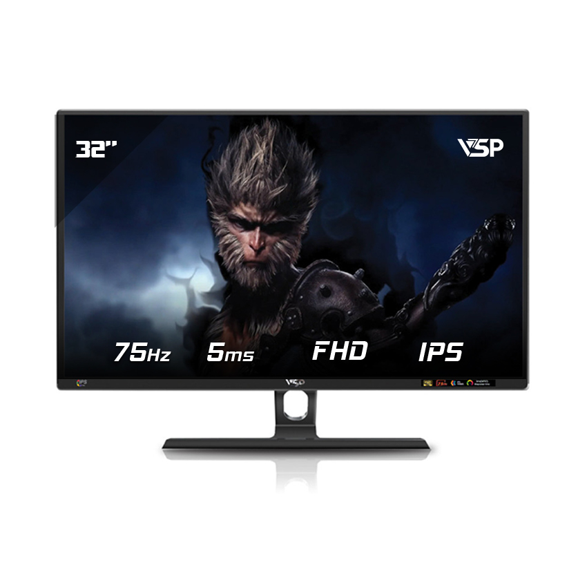 Màn Hình Phẳng VSP IP3205S 32 inch - IPS - FHD - 75Hz - 5ms ( VGA-HDMI ) Bảo Hành 36 Tháng