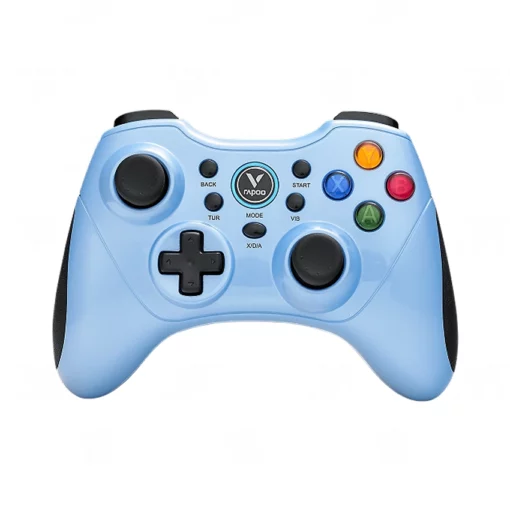 Tay Cầm Game Rapoo V600S Sierra ( USB 2.0 / 2.4GHz Wireless ) Màu Xanh Bảo Hành 24 Tháng