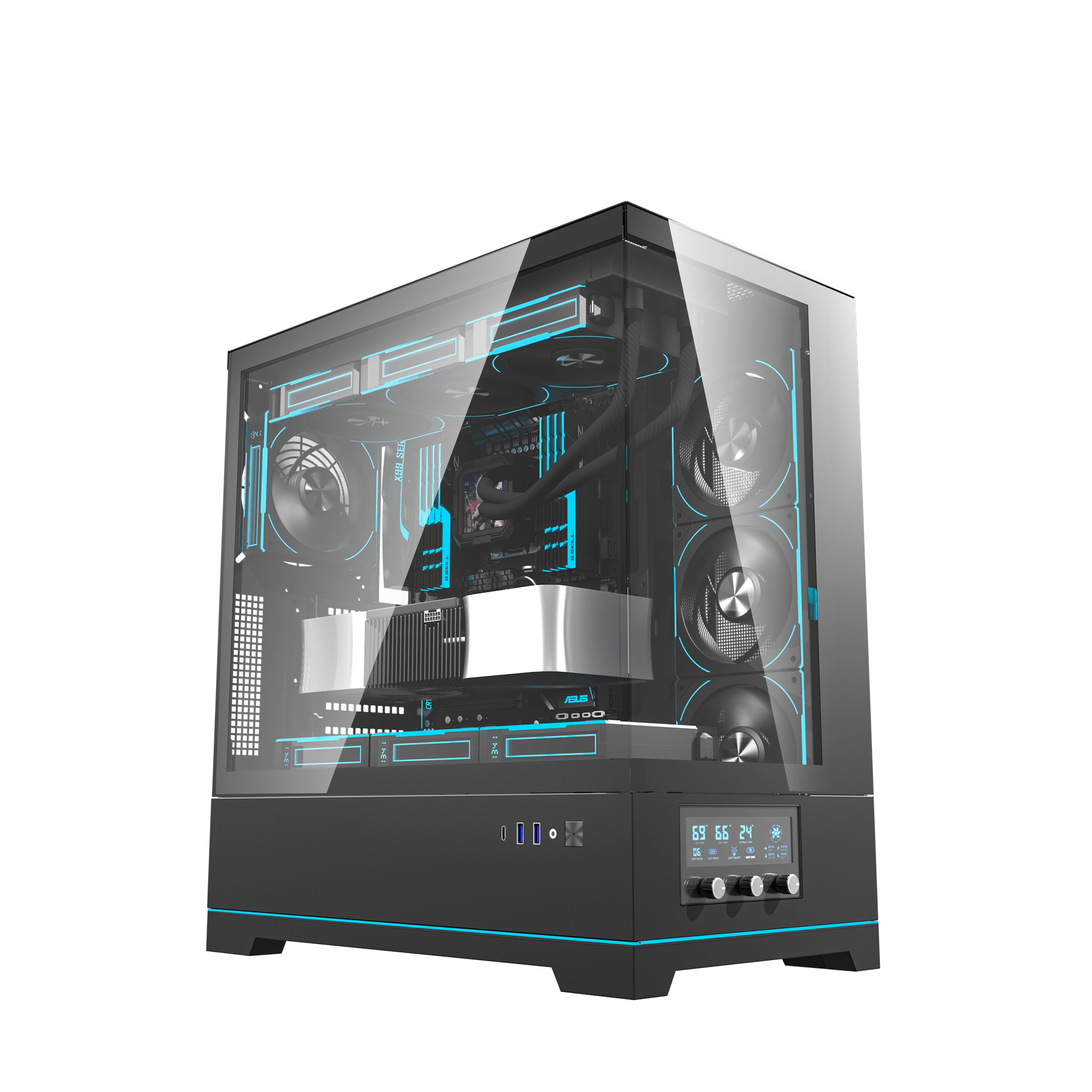 Vỏ Case DARK FLASH DY451 PRO BLACK