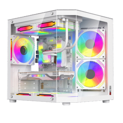 Vỏ case Magic Cubi-M Elite ( Chưa Kèm Fan ) M-ATX , Màu Trắng