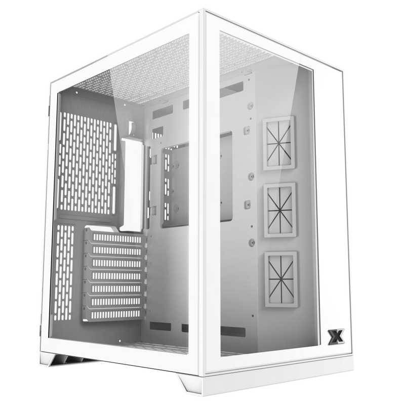 Vỏ case Xigmatek Aquarius S EN46515 ( Chưa Kèm Fan ), M-ATX / ATX, AIO 240, Màu Trắng