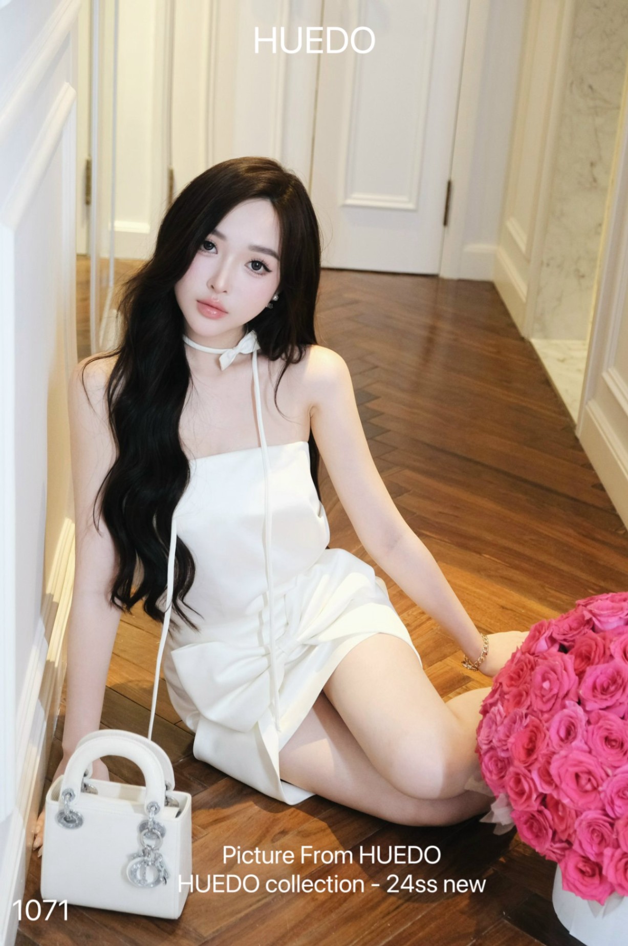 V1071 - SET ÁO LỤA CUP CV NƠ