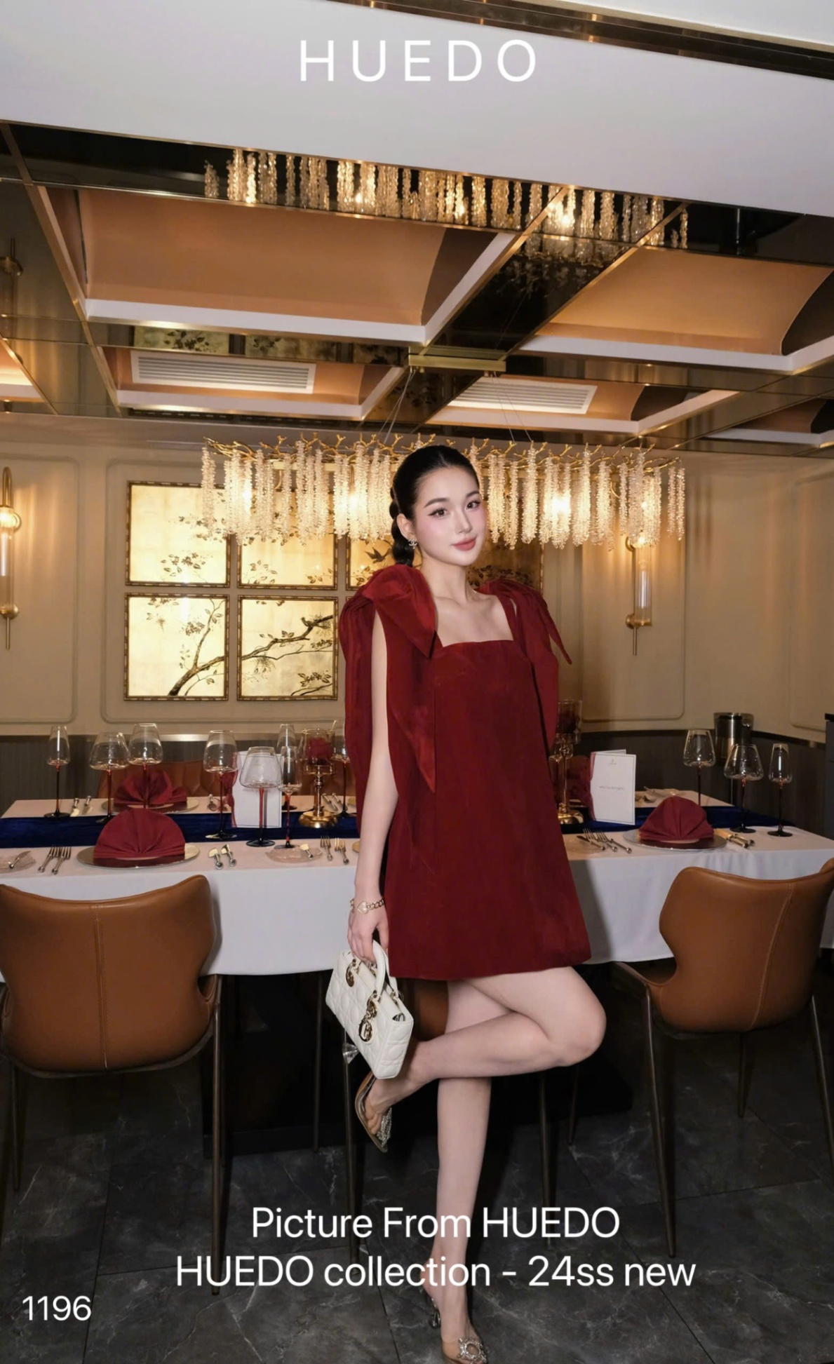 V1196 - ĐẦM NHUNG VAI NƠ