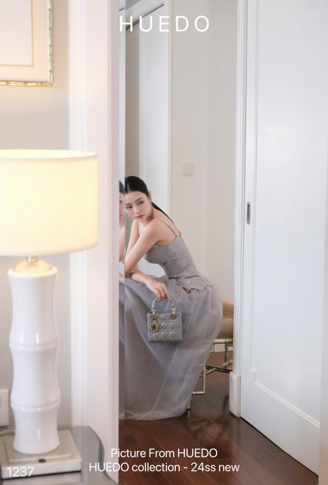 V1237 - ĐẦM KIM SA VÁY LƯỚI