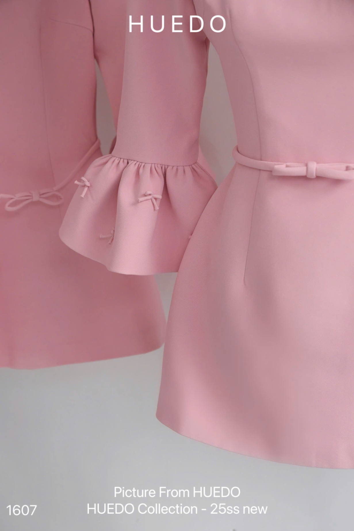 V1607 - PINK DRESS