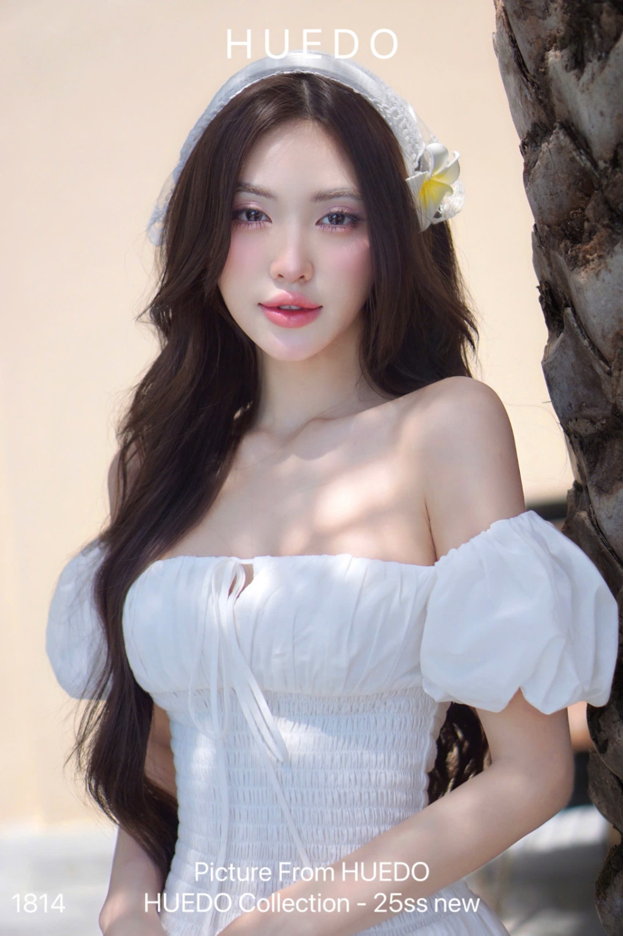 V1814 - ĐẦM MAXI TRỄ VAI BOI THÊU