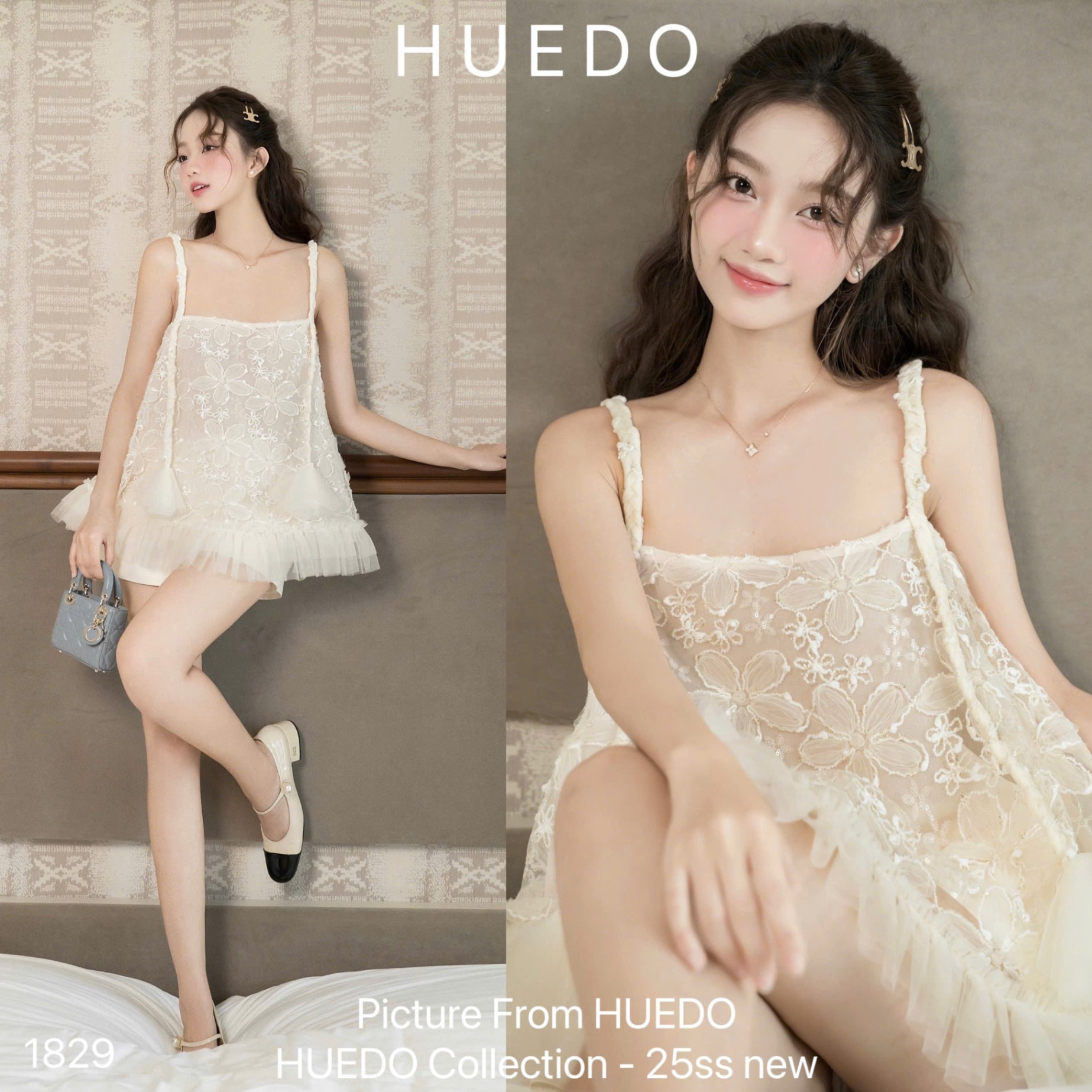 V1829 - SET SHORT REN HOA