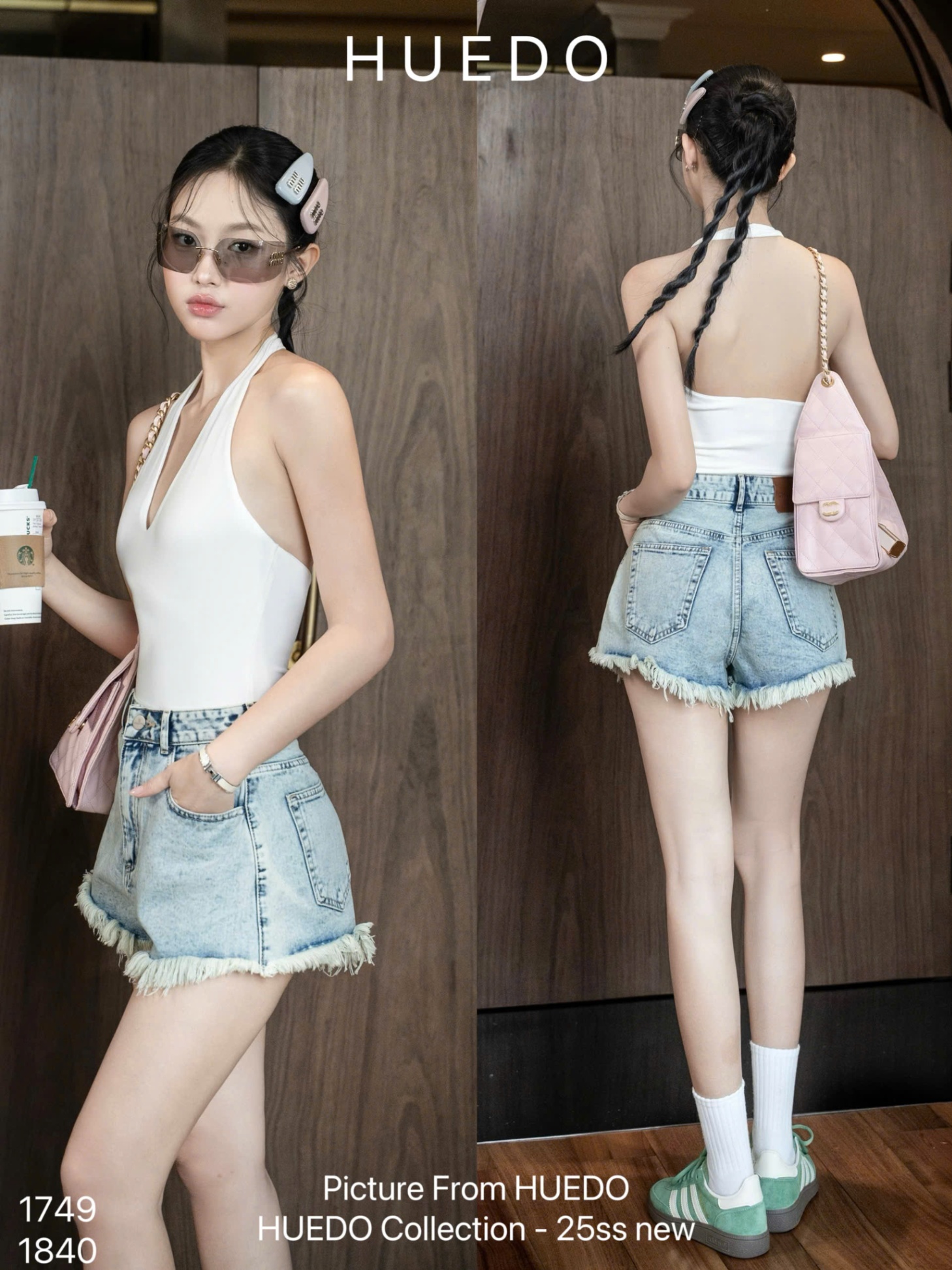 V1840 - QUẦN JEAN SHORT 606
