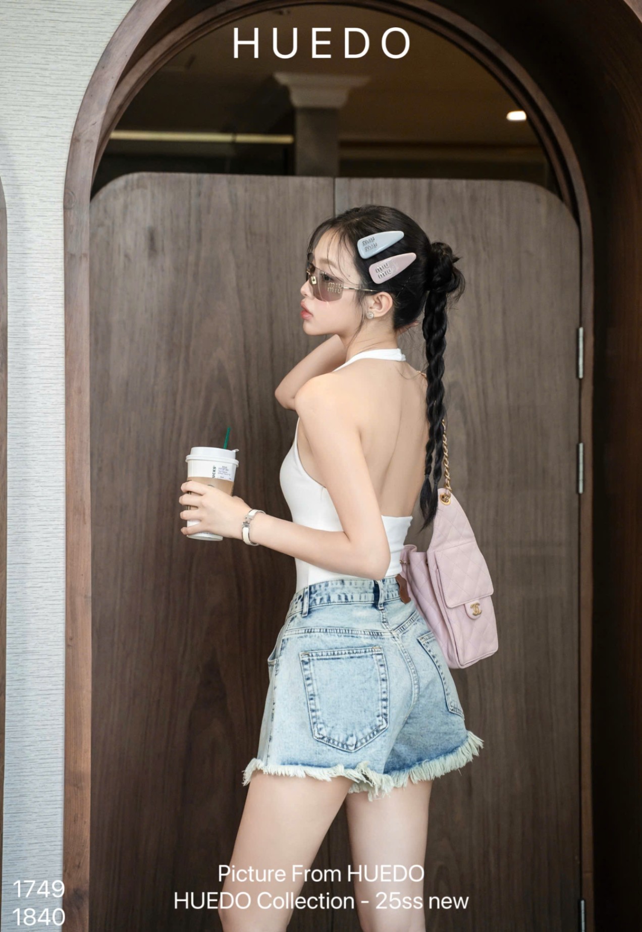 V1840 - QUẦN JEAN SHORT 606