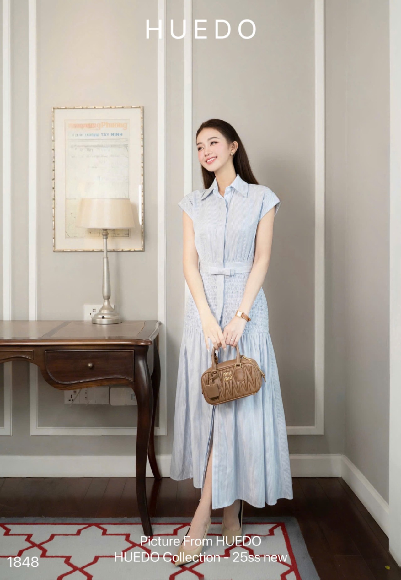 V1848 - ĐẦM SỌC ĐAI NƠ