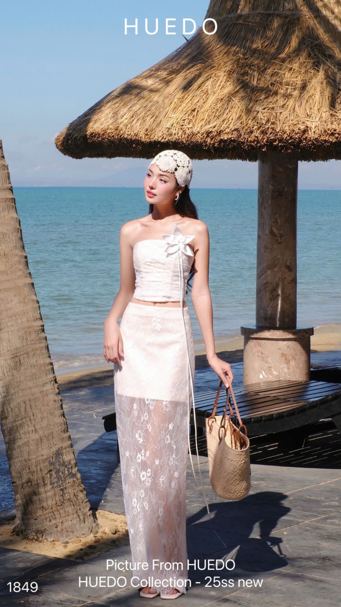 V1849 - SET ÁO CÚP NGỰC CV PHỐI REN