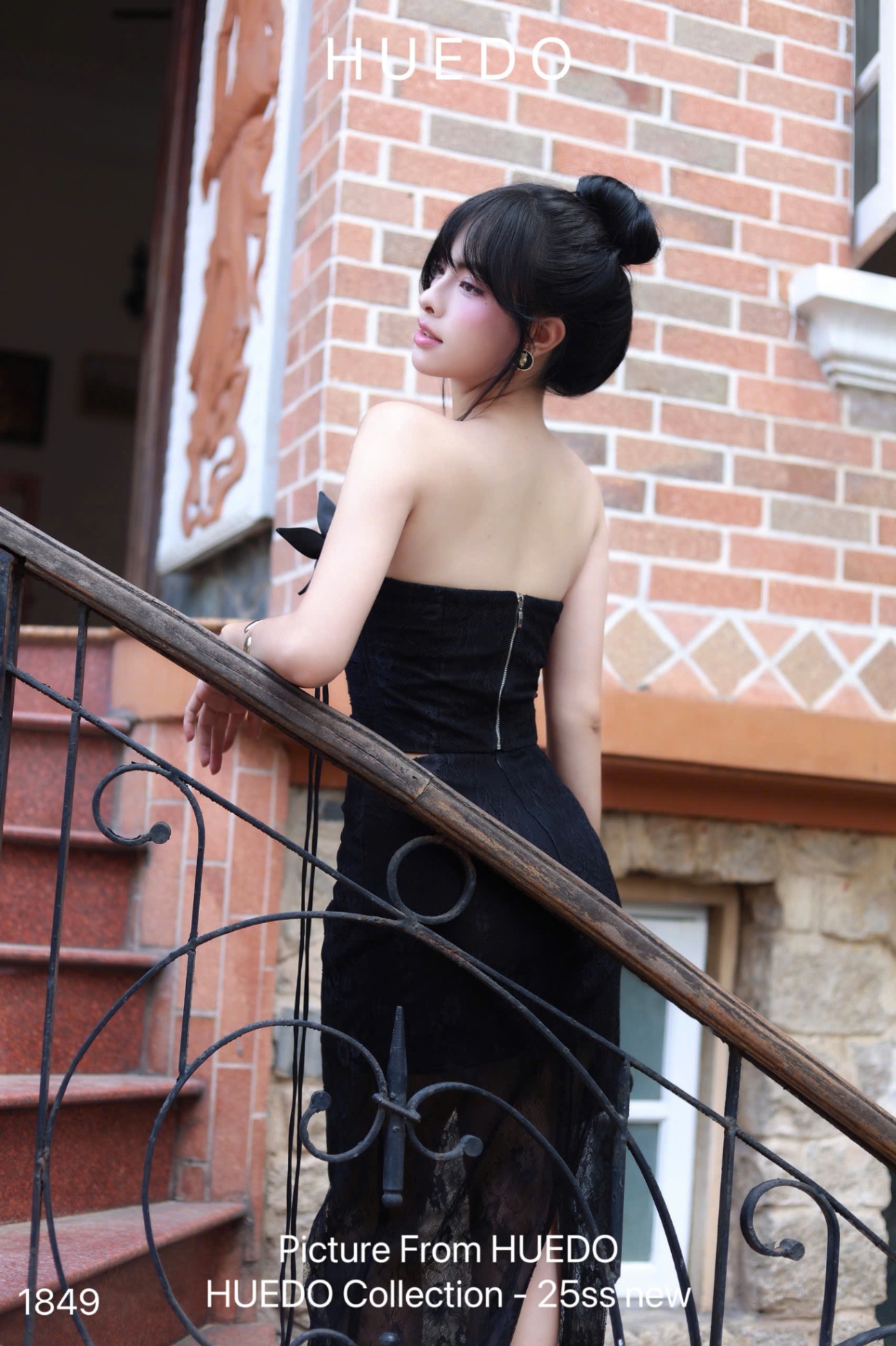 V1849 - SET ÁO CÚP NGỰC CV PHỐI REN