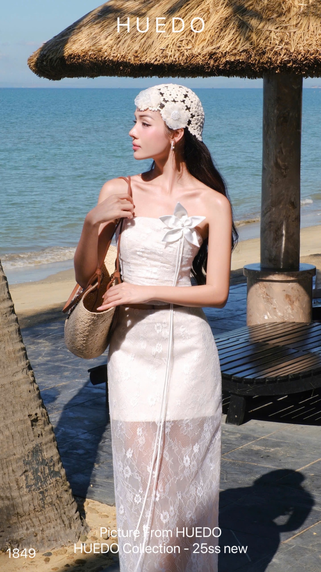 V1849 - SET ÁO CÚP NGỰC CV PHỐI REN