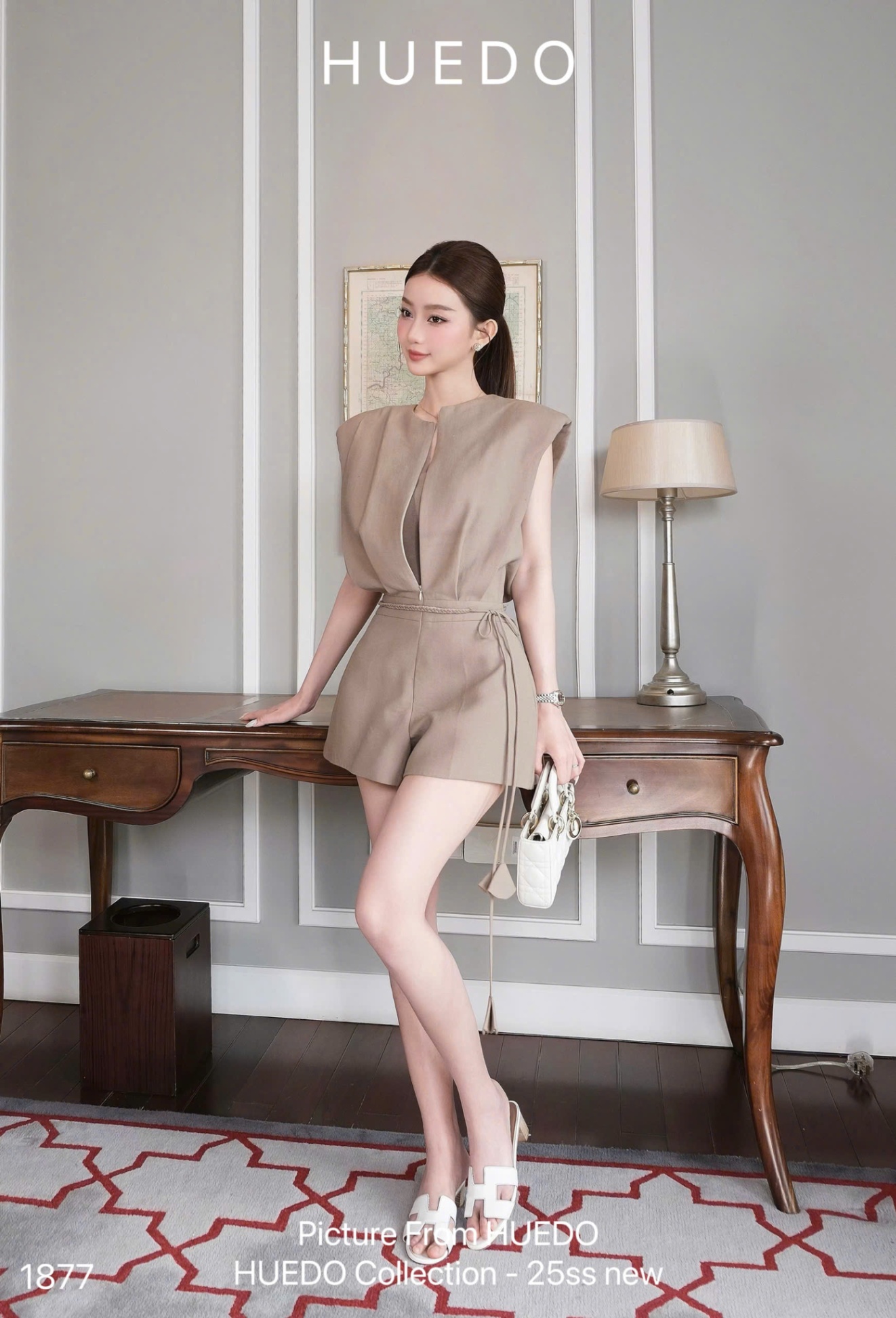 V1877 - SET SHORT DÂY HOA
