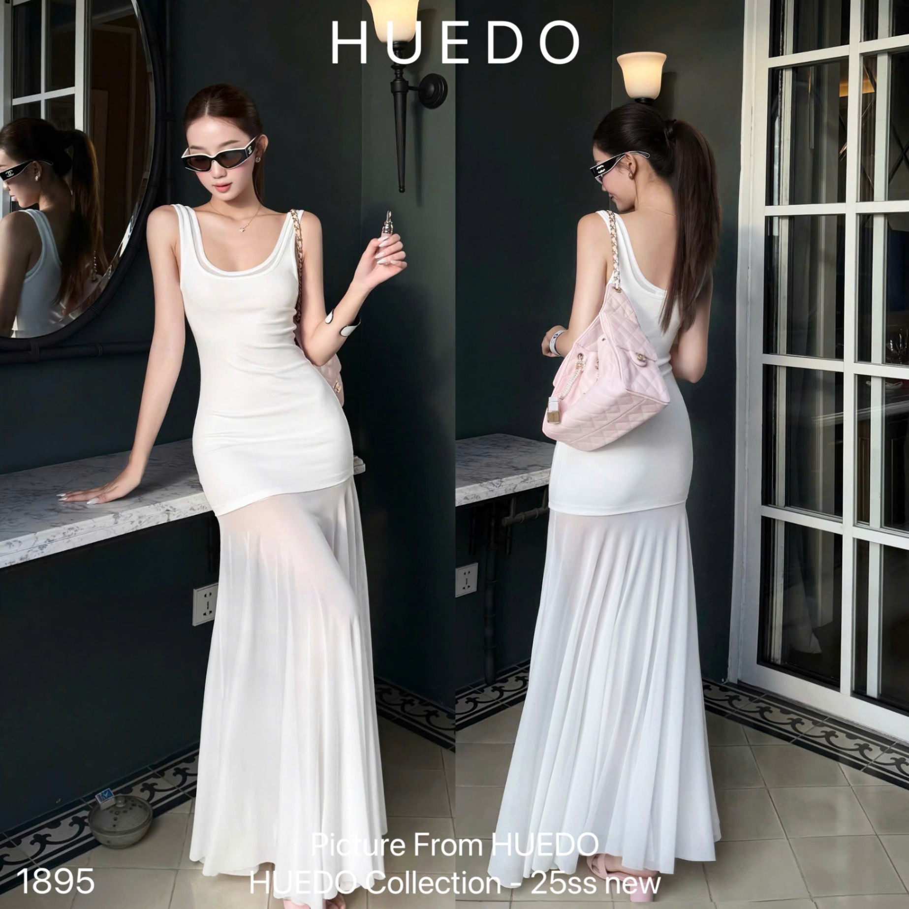 V1895 - SET VÁY LƯỚI 122