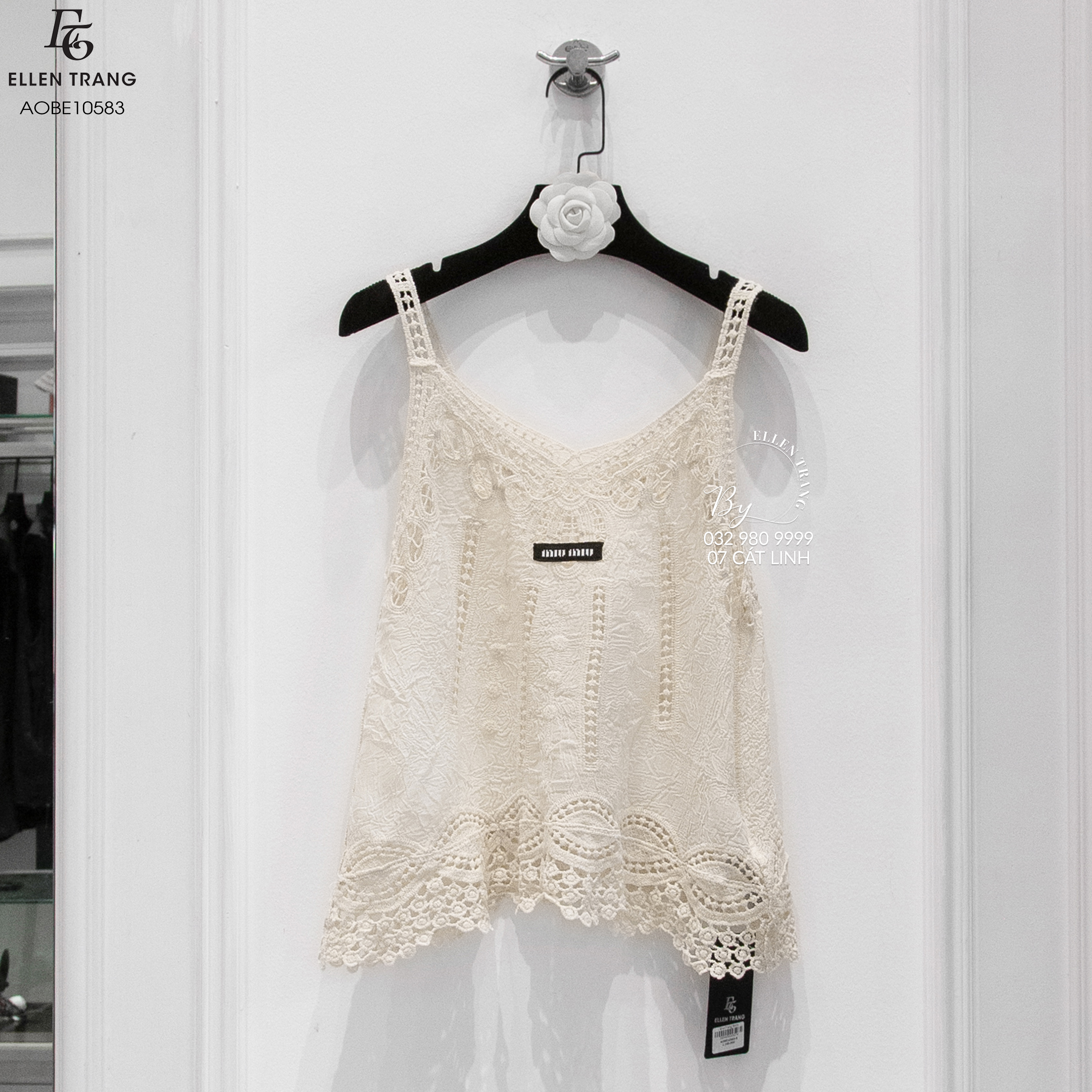 ÁO 2 DÂY BE CHỮ MIUMIU