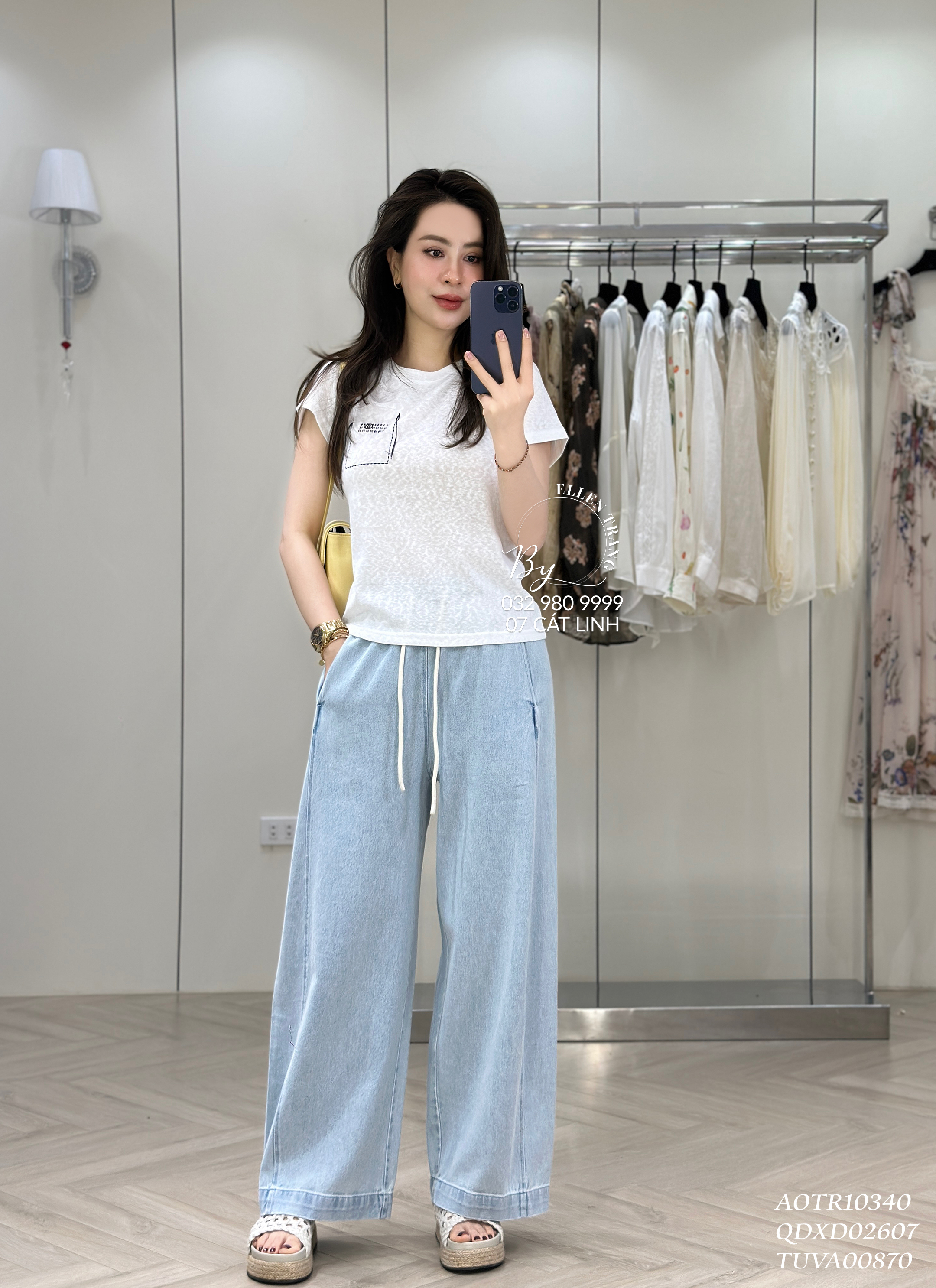 ÁO PHÔNG TRẮNG SỐ THỨ TỰ