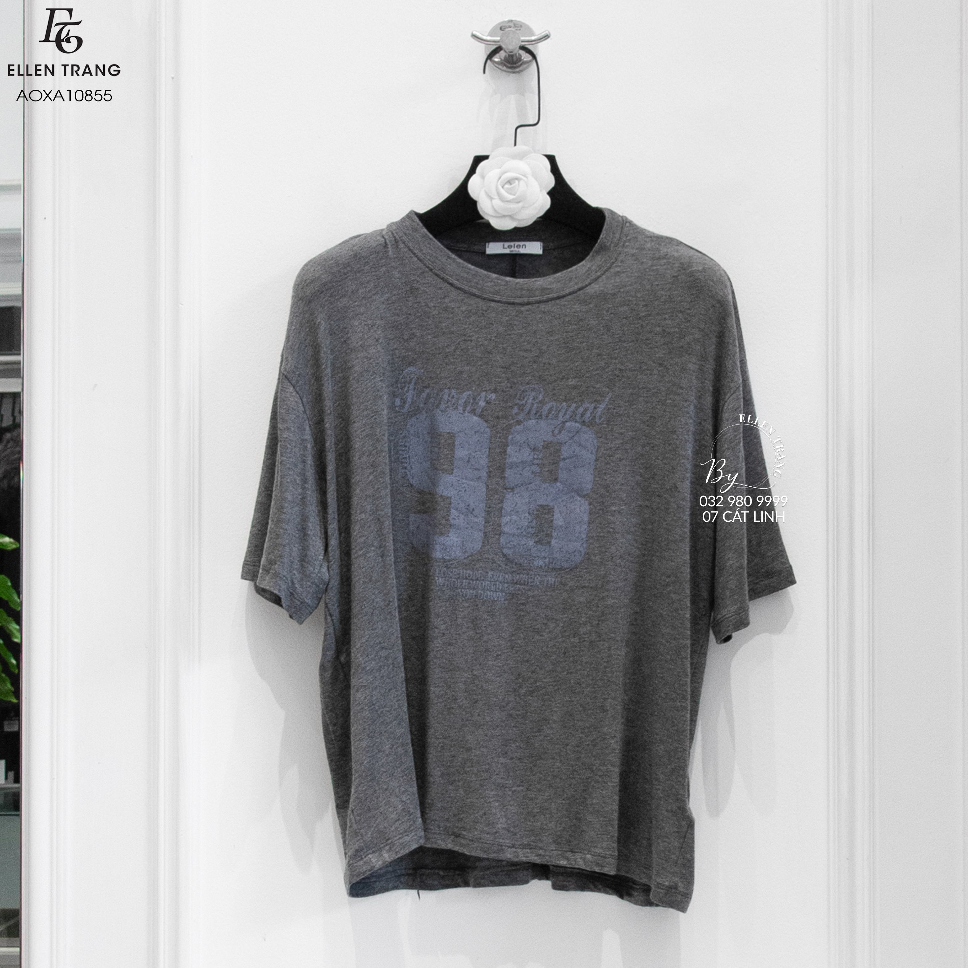 ÁO PHÔNG XÁM SỐ 98 LL