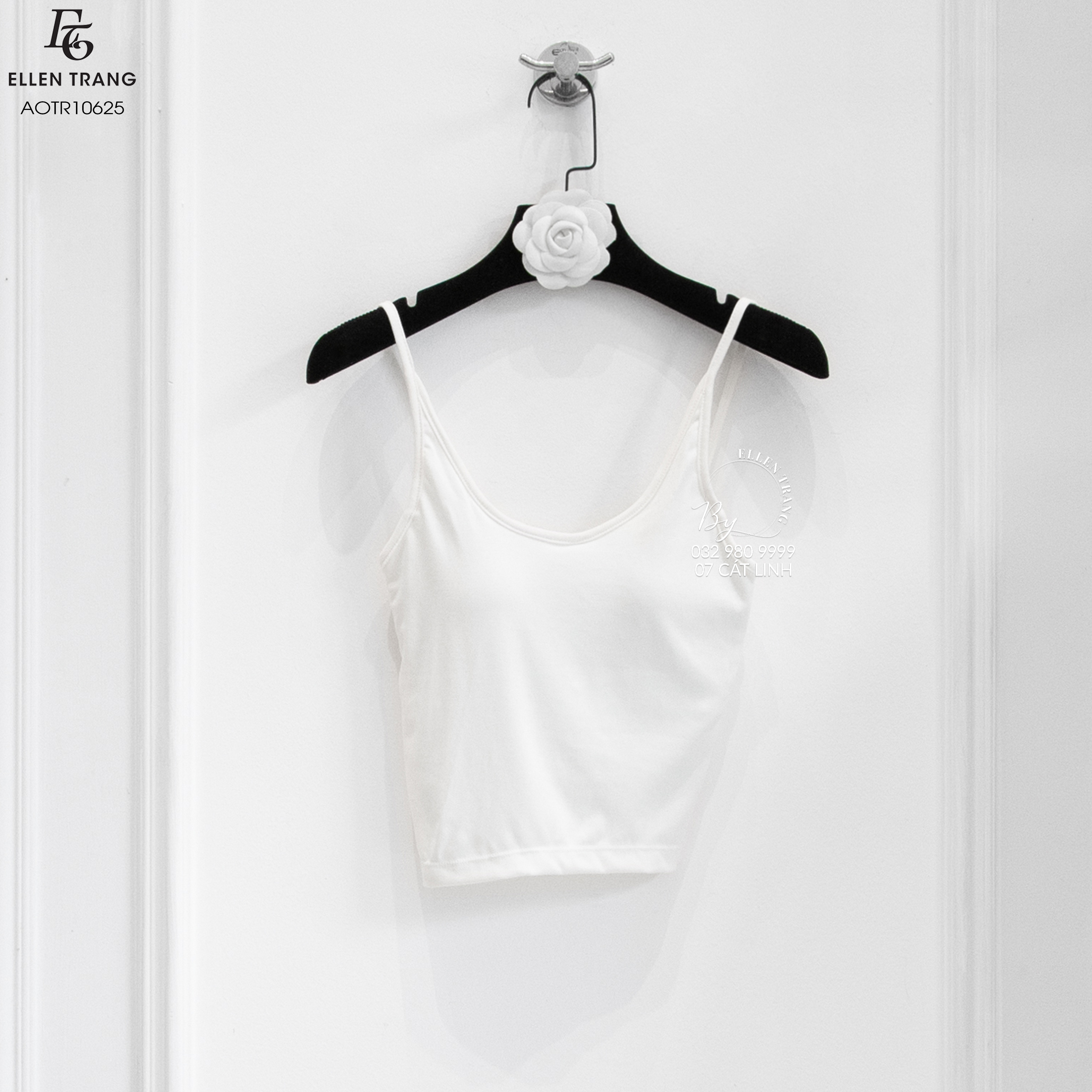 ÁO TRẮNG 2 DÂY ĐỆM NGỰC