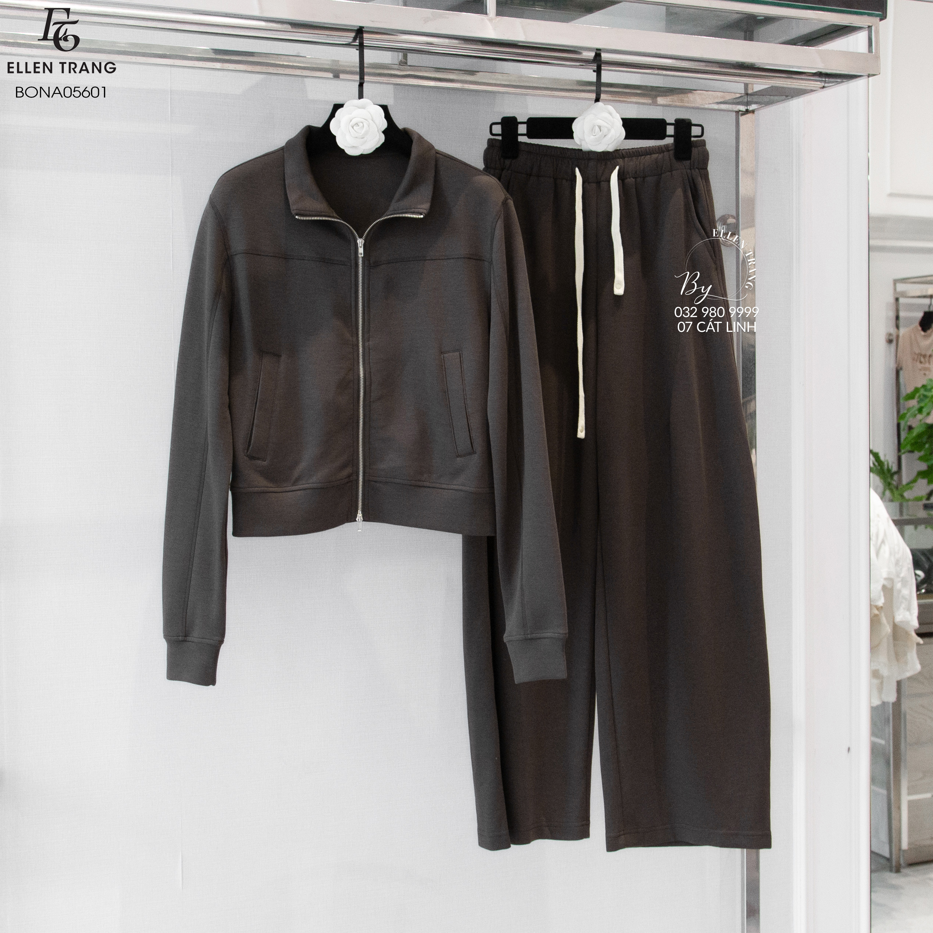 BỘ NỈ NÂU 2 KHOÁ