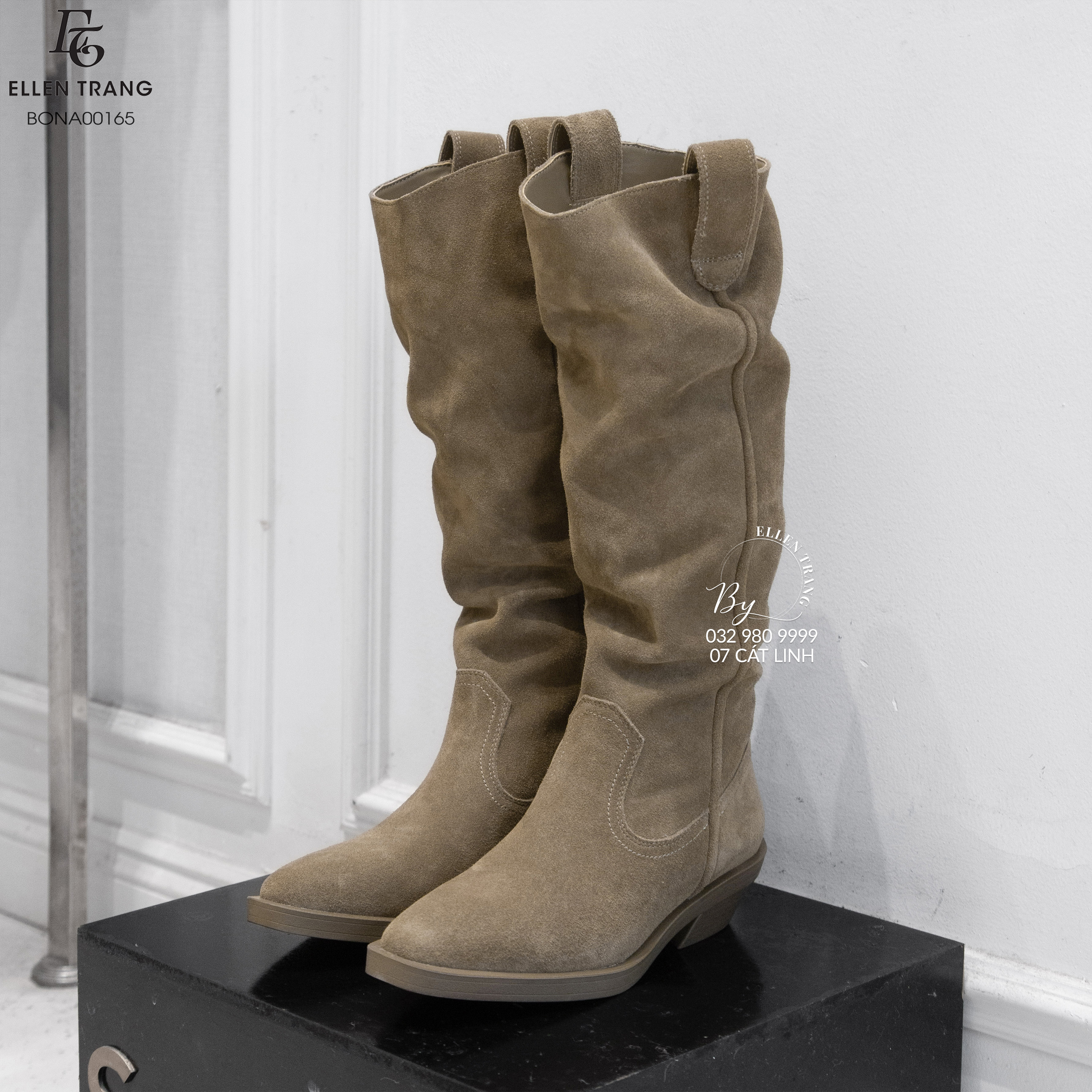 BOOT DA LỘN NÂU NHÚN