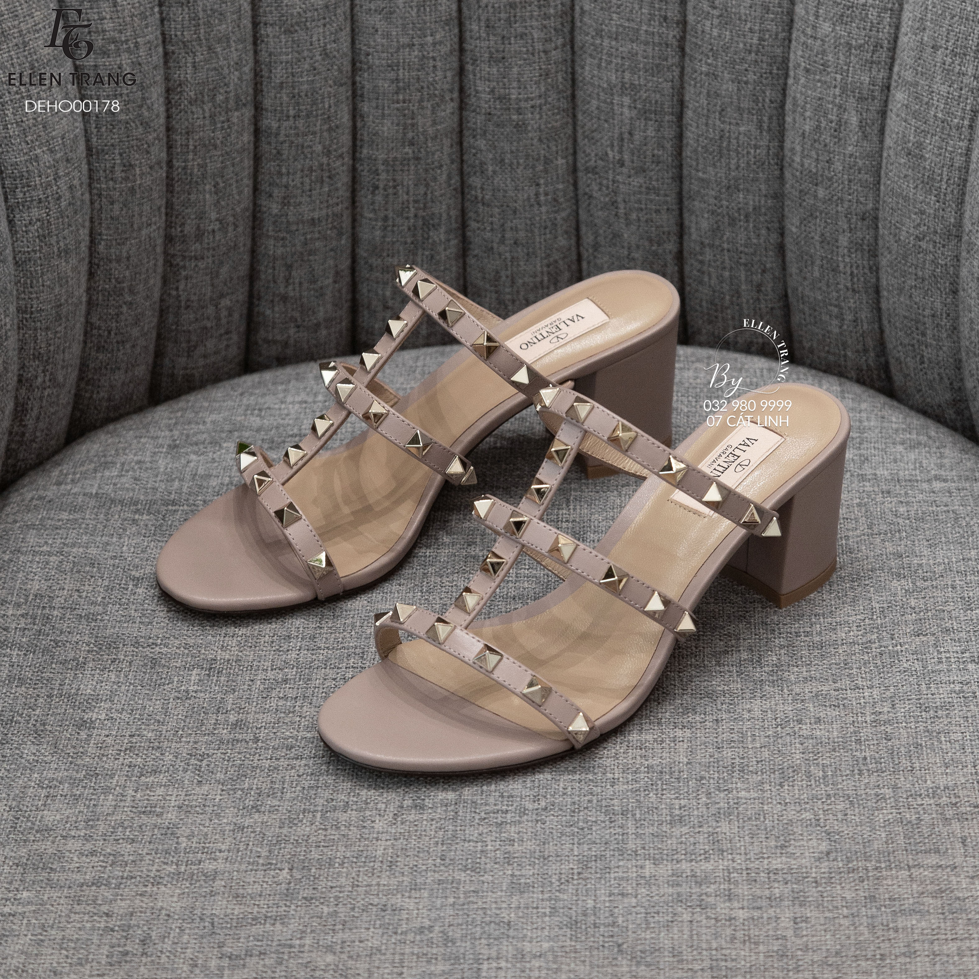 DÉP HỒNG NÂU ĐINH TÁN VALENTINO