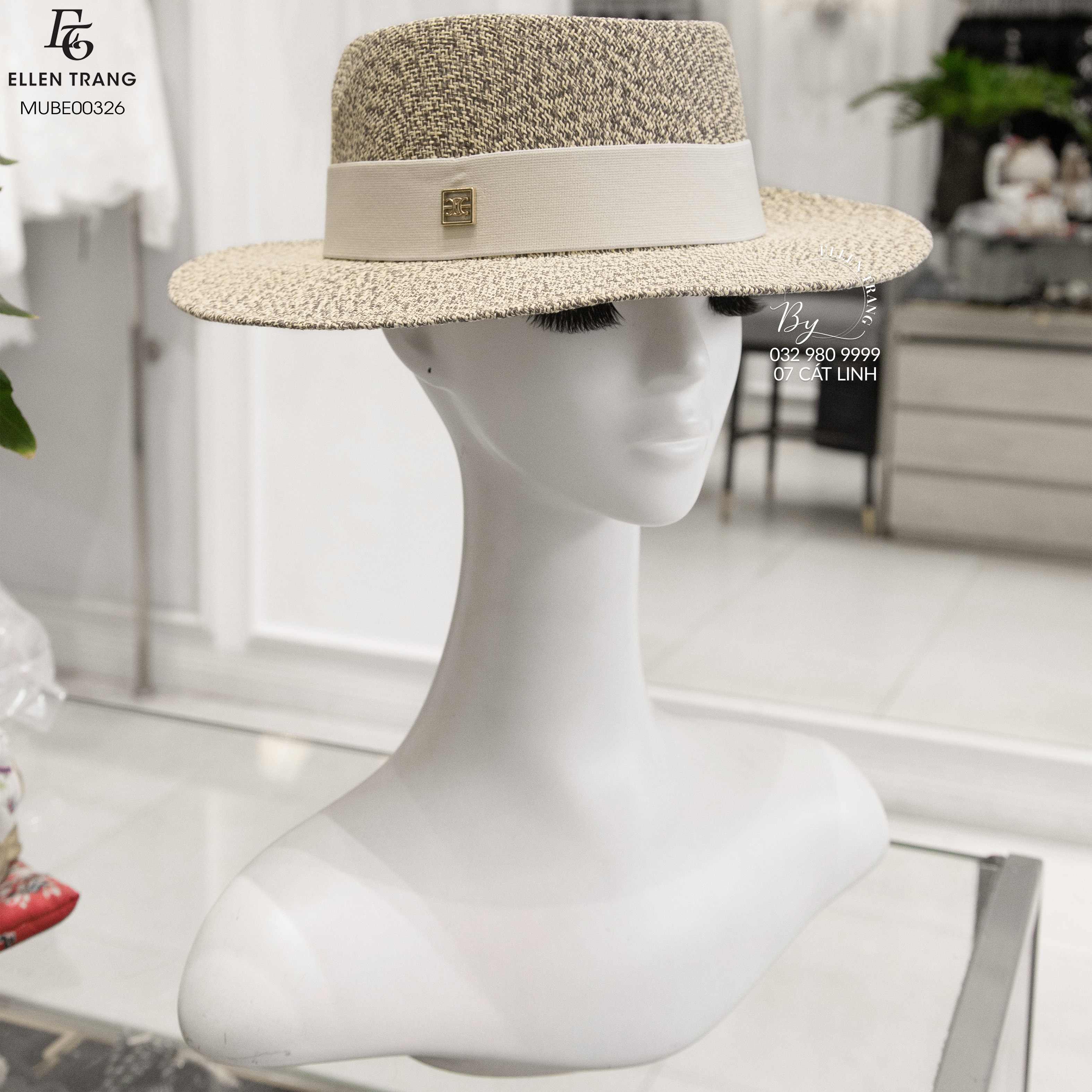 MŨ BE NÂU VIỀN BE CELINE