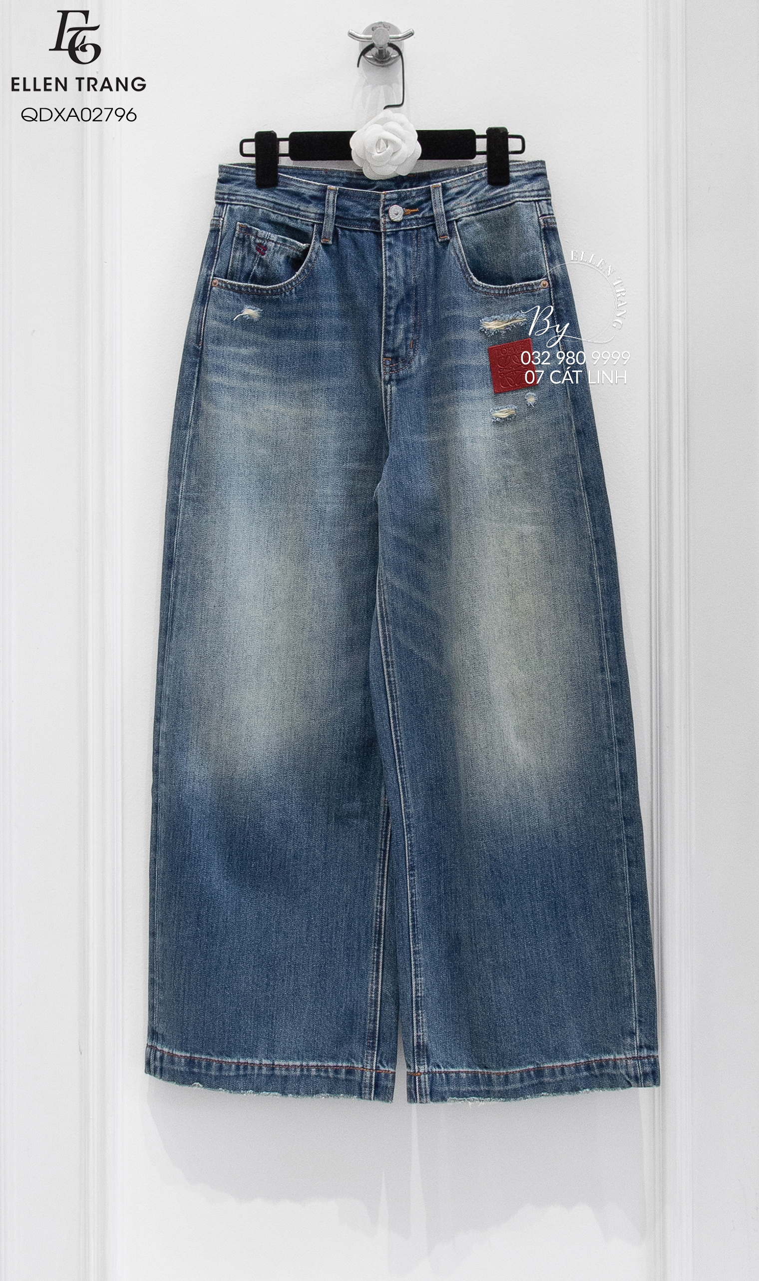 QUẦN DÀI XANH TÚI RÁCH L&W