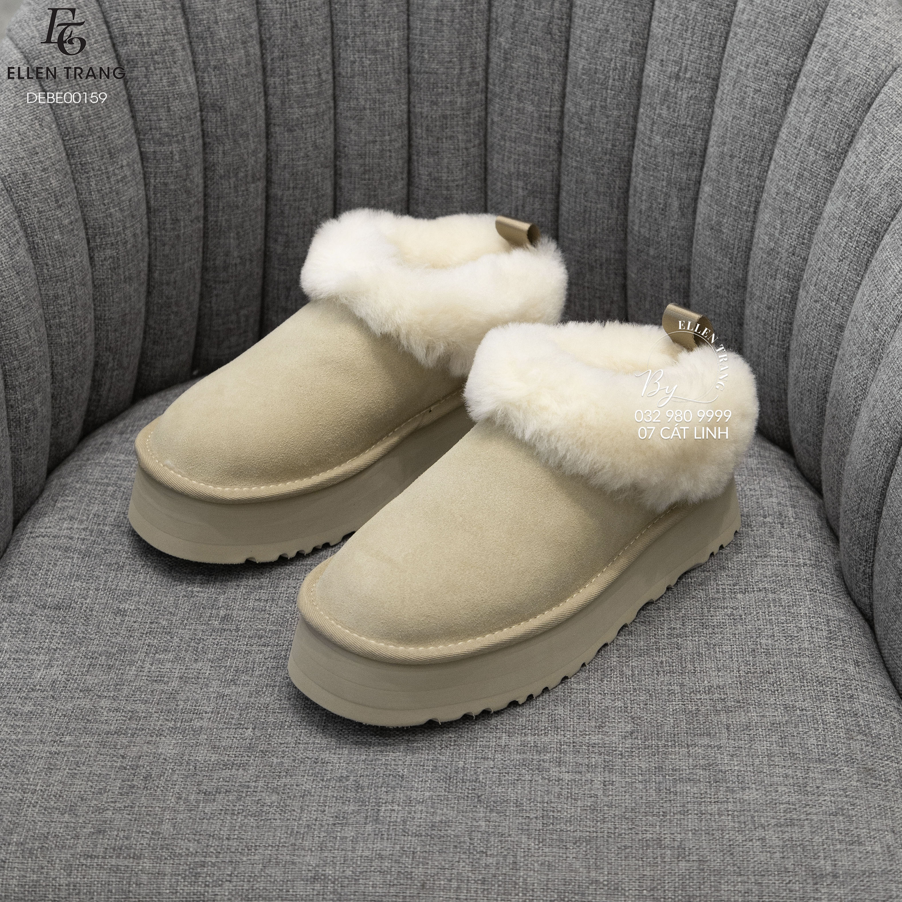 SỤC BE CỔ LÔNG UGG