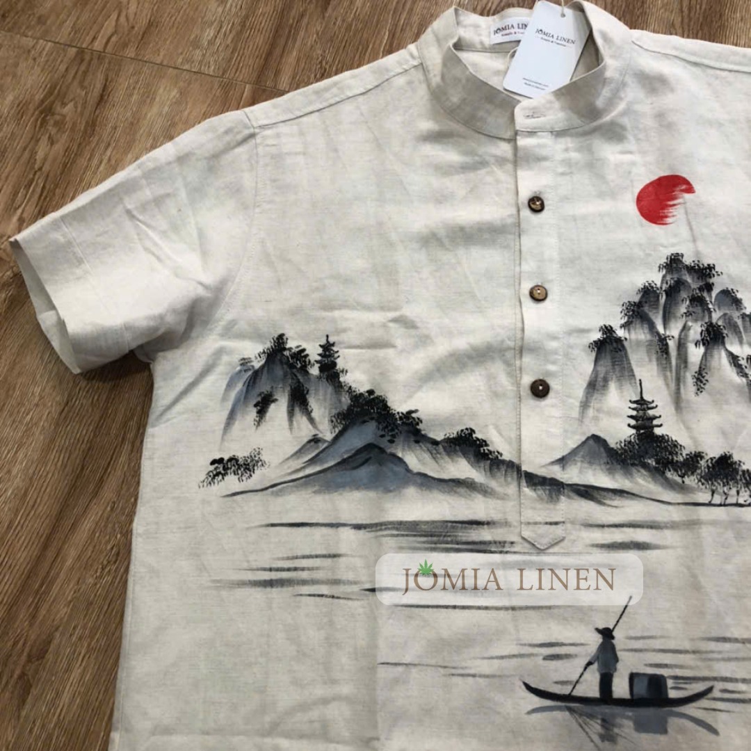 SÔNG NÚI BÌNH YÊN - LINEN VẼ TAY