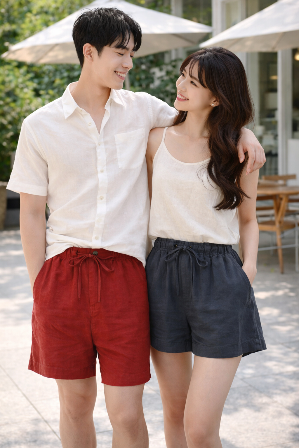 Short Linen Everyday Summer