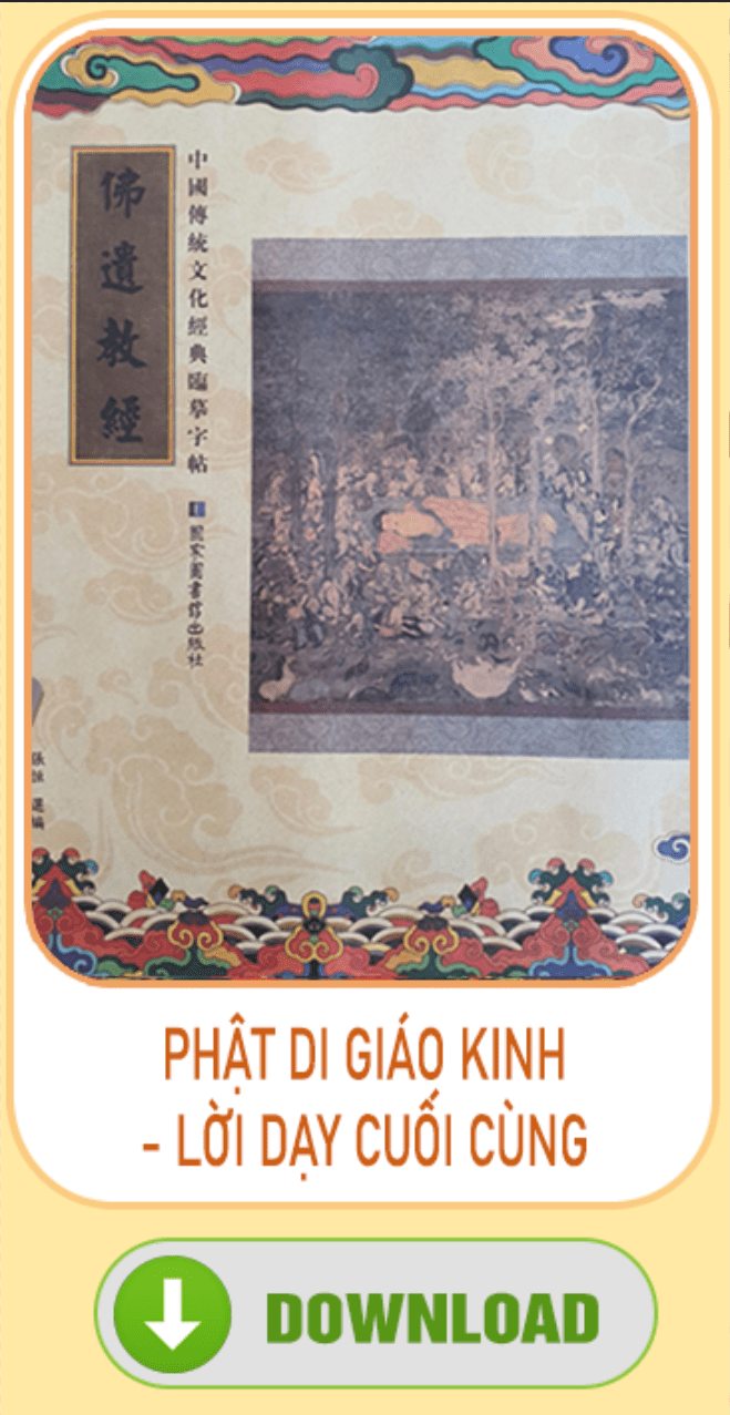 Tải file phiên âm Hán ngữ Kinh Di Giáo