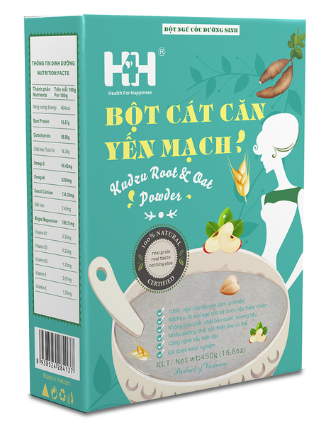 Bột cát căn yến mạch