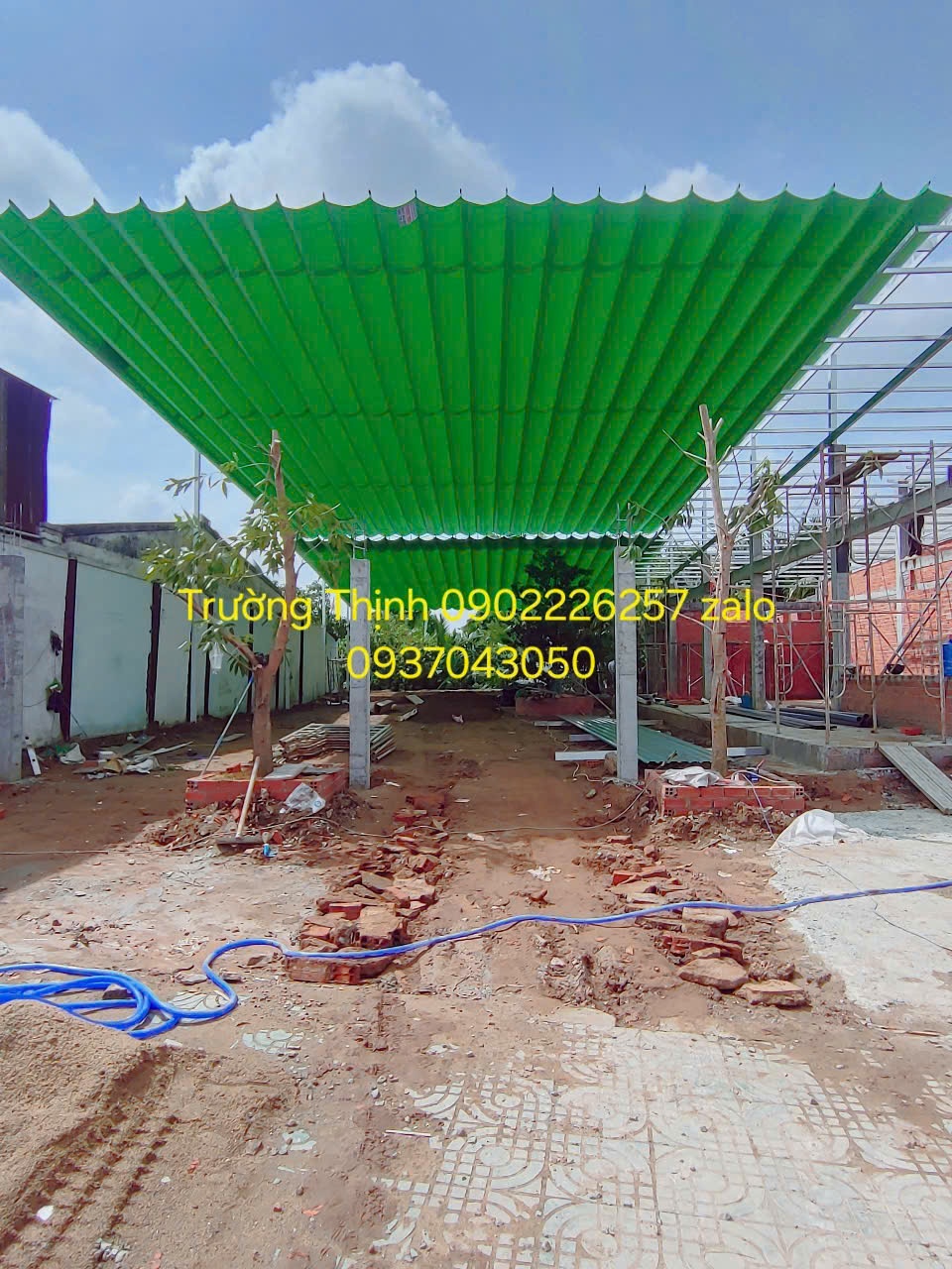 Quán cà phê sân vườn tại TP Trà Vinh