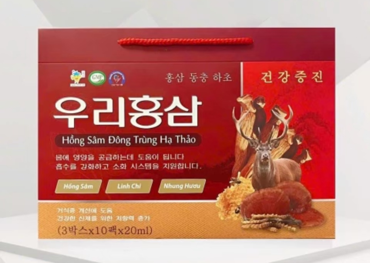 Hồng Sâm Nhung Hưu Linh Chi